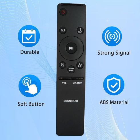 Replacement Remote Control for Samsung HW-S40T HW-S41T HW-T420 HW-T60M Home Theater Soundbar Audio System