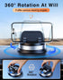 Multifunctional Dash Cell Phone Car Mount, 360 Rotatable Non-Slip Mat Universal Holder for iPhone, Samsung, Google