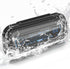 Water Resistant Marine Radio Cover, Boat Stereo Splash Guard Housing, Universal Single DIN Waterproof Case