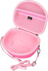 Mchoi Hard Case for Riwbox CT-7 Pink/Jack CT-7S Cat Green/IC-HS01 Bluetooth Headphones, Pink Case Only