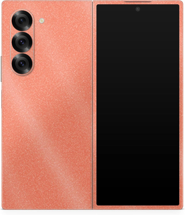 MIGHTY SKINS Glossy Glitter Phone Skin Compatible with Samsung Galaxy Z Fold 6 -