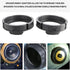 6.5 Inch Speaker Adapters Plate Spacer for VW, Porsche, Skoda, Seat Aftermarket Front Door Speaker Mount