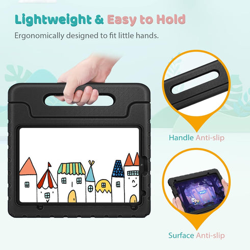 Fintie Kids Case for iPad Mini 7 (A17 Pro, 7th Gen) 2024, Lightweight Shockproof Handle Stand Case