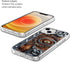 Hocus Horror Spell Book Halloween Phone Case - Transparent Soft TPU Flexible Case for iPhone 13.