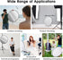 Kalofaye 5-in-1 32 Inch/80 cm (32'' (80cm)) Light Reflector Photography Diffuser Collapsible Portable with BagGold
