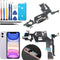 iPhone 11 Dock Connector Charging Port Flex Cable Replacement with Tools (Black) for USB Charger Dock Board