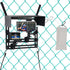 ScroRich Phone Fence Mount with Sunshade, Game Changer Mounting Kit with Charging Pouch,
