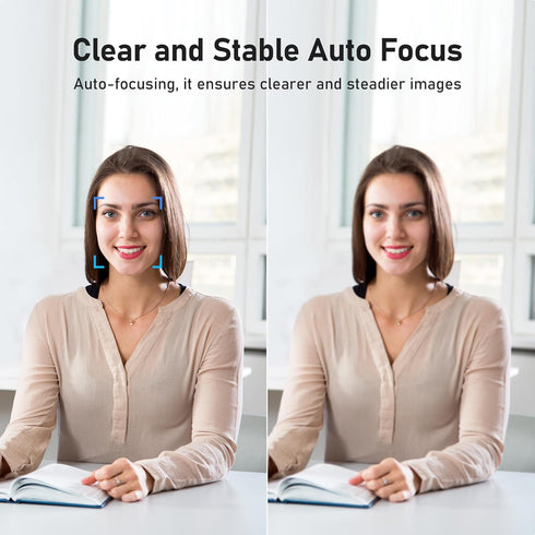 saylas 4K 4 W8GS 85 Webcam with Noise Cancellation Microphone, Web Cam, Privacy Cover, FOV, Plug & Play Web Streaming