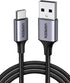 UGREEN USB to USB C Cable, 1.6FT Fast Charging Braided Cord for iPhone 15, Samsung Galaxy S24/S23, Pixel 8/7, CarPlay.