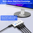 2.0 4 1 4 1 -1 XMSJSIY USB Sharing Switch Selector in Out Printer Sharer Switcher PC to Splitter Hub
