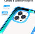 JJGoo Clear Case Compatible with iPhone 13 Pro Max, Transparent Shockproof Hard PC Back Protective Cover