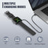 2-Pack Smart Watch Charger Magnetic, Compatible with WalkerFit Smart Watch A1/A1 PRO/A1 MAX/A2 PRO, Black