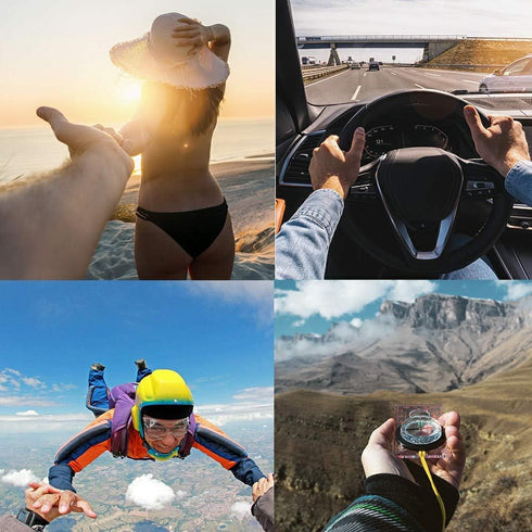 Mobile Phone Chest Mount Strap Holder, Anti-Slide Strap Mount for Phone 360 Degree Rotary for Video Recording Camera