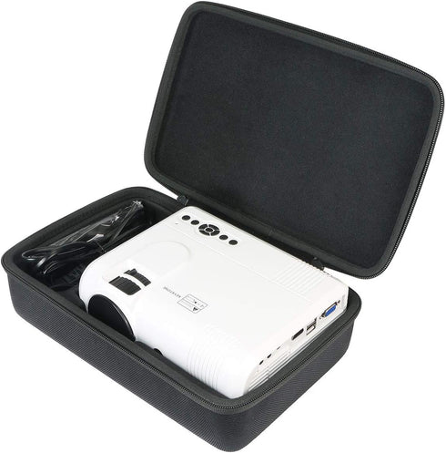 Khanka Hard Travel Case for AuKing Mini Projector 2019, 2020, 2021 Upgraded Portable Video-Projector