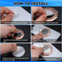 3 Pieces Cellphone Ring Holder, Foldable Finger Kickstand 360° Rotation Adjustable Phone Holder for Desk, Magnetic Car