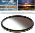 GND16 ND Filter, UltraSlim Optical Glass Neutral Density Variable Filter for Photography Accessory (77mm)