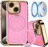 COOLQO for iPhone 13 Case 6.1'' Upgraded 360 Spin Magnetic Stand [Compatible with
