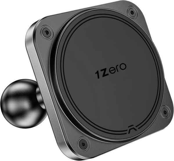 1Zero Heavy-Duty Magnetic Phone Holder for 20MM Ball Dash Mount Compatible with MagSafe