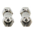 Male to Male Coax Connector, 2 Pack 75 Ohm F Type RG6 Coaxial Cable Adapter for TV, Antenna, Splitter, Amplifier