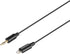 Saramonic SR-C2000 Black 3.5mm TRS Male to Apple Lightning Connector Audio Adapter Cable, 9" (22.86cm)