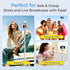 BOMIDI 50'' 6 1 Phone Tripod with Remote, Tripod for iPhone, in Selfie Stick with Light & Holder, Extendable Cell Phone