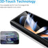 LYWHL 2-Pack HD Clear Tempered Glass Screen Protector for Samsung Galaxy Z Fold 4 5G, 6.2 Inch, Anti-Scratch, Easy