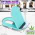 LIBERHAUS 12 Pack, 47.9" Pcs Cell Phone Stand for Desk Stable Cell Phone Holder Bulk Adjustable Design with Silicone