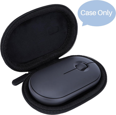 Mouse Case Compatible with Logitech Pebble 2 M350s / M350 / M355 / i345 / POP Slim Bluetooth Wireless Mouse (Graphite Case)