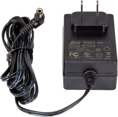 MikroTik Power Adapter 24V 1.2A - US Plug SAW30-240-1200GR2A-US