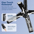 Docaharbour 360 Phone Tripod Stand with Zoom, Portable Selfie Stick with Detachable Remote and Rotatable Holder