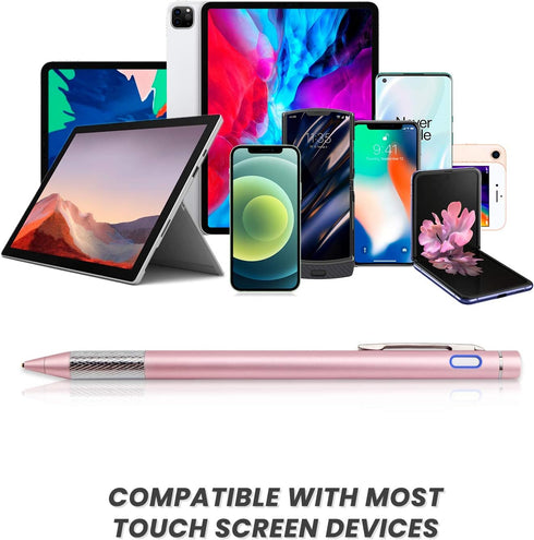 Stylus Pen for Samsung Galaxy S24 Ultra S23 S22 S21 Pencil, Rsepvwy Active Digital Stylus with 1.5mm Ultra Fine Tip for