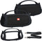 Silicone Cover Case for JBL Charge 4/Charge 5 Portable Bluetooth Speaker, Soft Skin Sleeve, Black