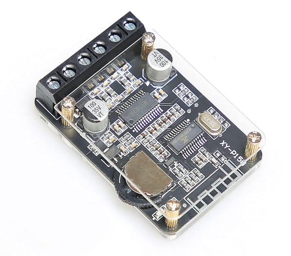 Bluetooth Power Amplifier Board 2.0, Dual Channel Stereo Wireless Mini Amp Module with Protective Shell
