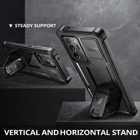 Dexnor Heavy Duty Case for Samsung Galaxy Note 20 Ultra 5G, Shockproof Protective Cover with Built-in Screen Protector