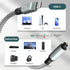 4 2.0 PS5, Adoreen Unidirectional USB C to Toslink Digital Optical Audio Cable Ft, USB Male to SPDIF Port Male Fiber