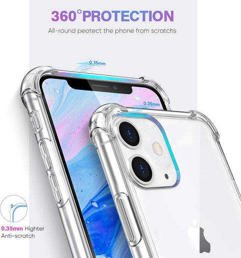 ORIbox Case for iPhone 11, with 4 Corners Shockproof Protection