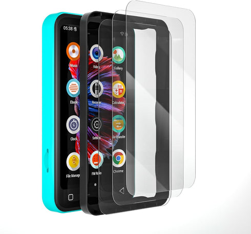 TIMMKOO 3 Pack Screen Protector Q3E and Q5 Q8 Mp3 Player, Anti-Scratch,