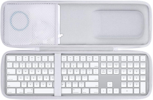 Aenllosi Hard Carrying Case for Apple Magic Keyboard with Numeric Keypad + Magic Mouse + Magic Trackpad