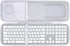 Aenllosi Hard Carrying Case for Apple Magic Keyboard with Numeric Keypad + Magic Mouse + Magic Trackpad