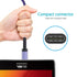 C Charger Cable Fast Charging Phone Android Power Cord 4Pack for Samsung Galaxy S24+ S23 Ultra S22 Plus Note 21/20 Ultra, S21+/S20 Plus/S21 S20 FE/S10 Plus/S9 A11/A21/A51/A71 Google Pixel 5 4A XL