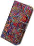 Case for Galaxy S10 - Bright Paisley Pattern Flip Folio Leather Wallet Cover with ID Card Slot Kickstand
