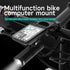 Out Front Mount for Garmin Bike Computer, Road Mountain Cycling GPS Combo Extended (Fixed Version/Black)