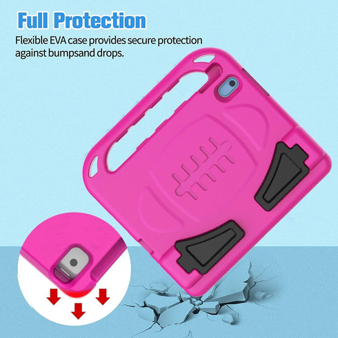 BMOUO Kids Case for iPad 10th Generation 10.9 inch 2022, Shockproof with Built-in Screen Protector, Convertible Handle