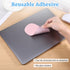 GENZYRE Wireless Mouse Holder for Laptop, Slim Universal Stick-On Laptop Mouse Holder Sleeve Pouches, Self-Adhesive