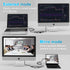 USB C Hub HDMI Adapter for MacBook Air Pro, 6 in 1 4K Dongle Multiport Converter with 50cm Cable, USB 3.0 Data Transfer