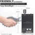UwayKey Bluetooth Amplifier Board - TPA3116D2 Chip, 50W+50W Peak Power Output Class D AMP Module for DIY Wireless
