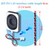 2 Pieces/1 Pair Side Sound 4 Ohm 2 Watt/3 Watt Rectangle Cavity Speaker, JST-PA 1.25 mm 2-Pin Interface Wire