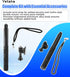 Yetaha 47.2" (120cm) Insta360 X5/X4/X3, 1311, Invisible Selfie Stick, Extended Monopod Pole Compatible for GoPro Hero
