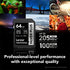 Lexar 64GB Professional Silver Plus SDXC UHS-I Card Memory Card