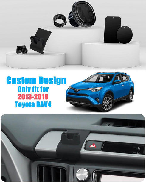 Car Phone Holder, Air Vent Hands Free Adjustable Stand, Custom Magnetic Navigation Bracket for All Smartphones